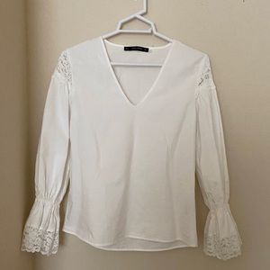 Zara long sleeve blouse